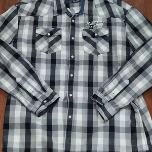 ecko unltd button up shirt Mens Size 3XL
